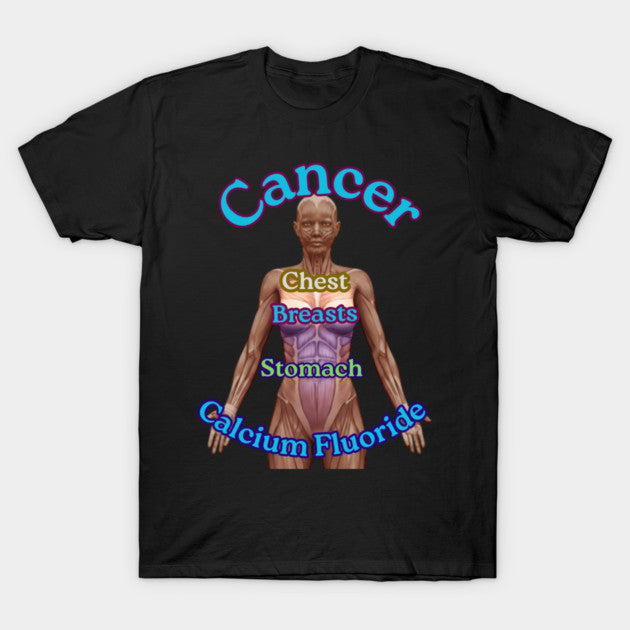 Cancer "The Breasts, Chest & Stomach" T-Shirt