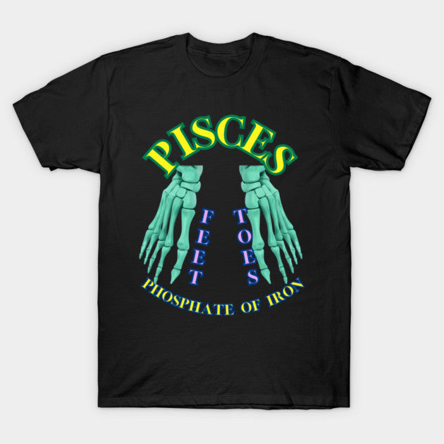 Pisces "The Feet & Lymphatic System" T-Shirt
